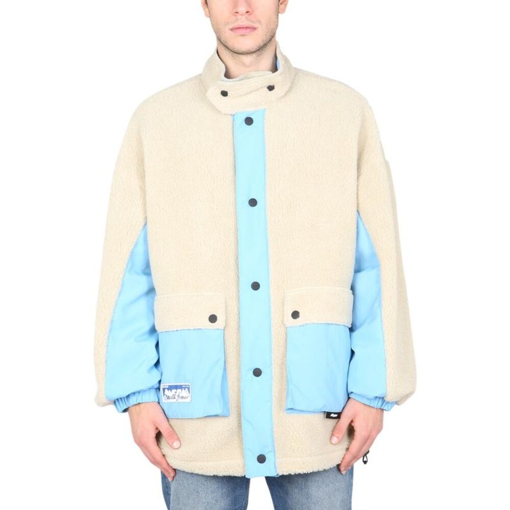 Msgm Men Reversible Sherpa Jacket